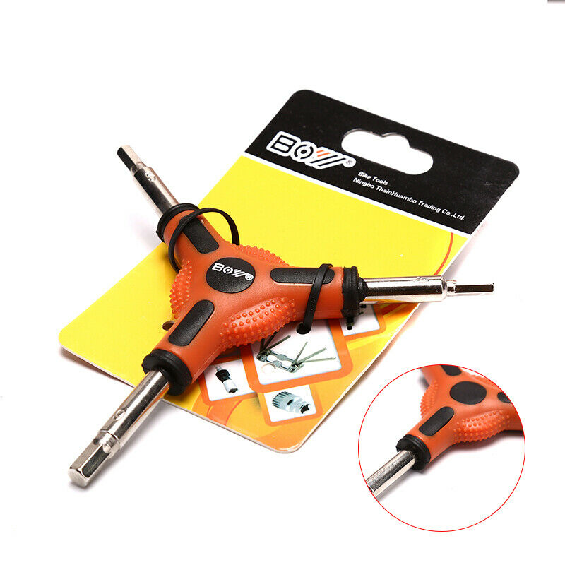 1pc Y Type Bicycle Trigeminal Type Hex Wrench Bike Cycling Wrench RepairJCAUJ SJ