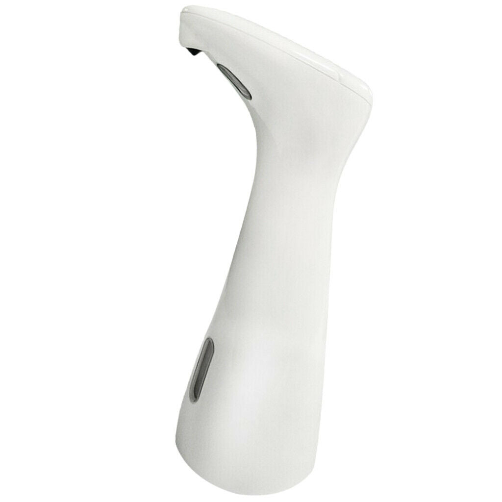 White Battery Operated Automatic Sensor Liquid Soap Dispenser for Home Bathroom