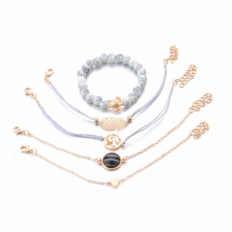 Shop-Story - Nicki Bracelet: Pack Of 5 Bracelets Style Tropical