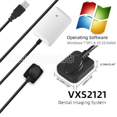 Warranty Dental Digital RVG X-Ray Sensor Image Machine XVS2121 fit Child & Pets