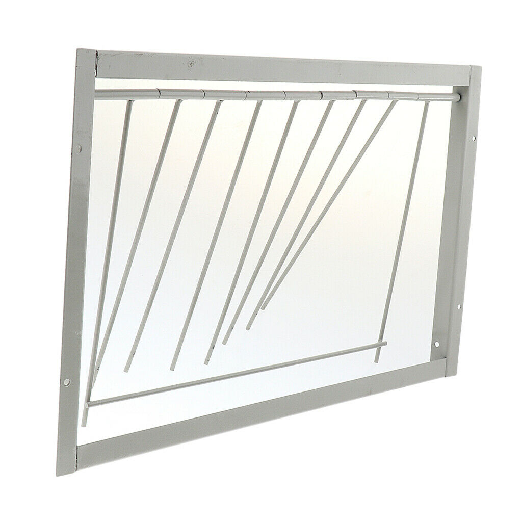 Durable Iron Pigeon Bird Entrance Trap Loft Window Door for Birds Pigeons M