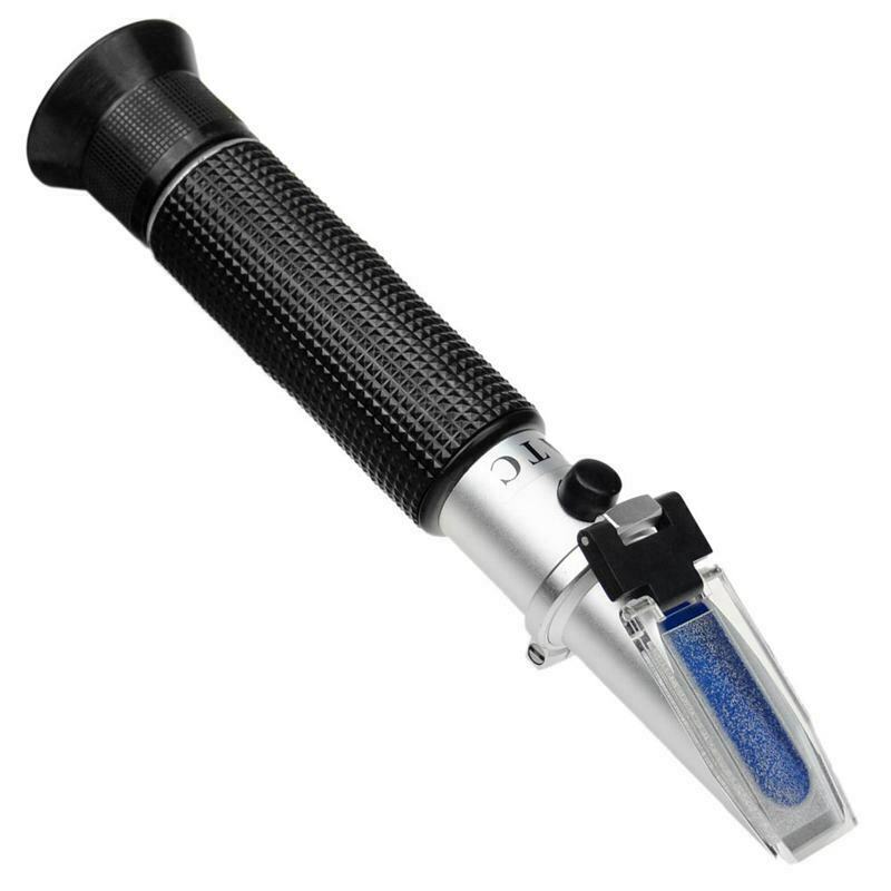 Salinity Refractometer For Seawater And Marine Fishkeeping Aquarium 0-100 Ppt D1