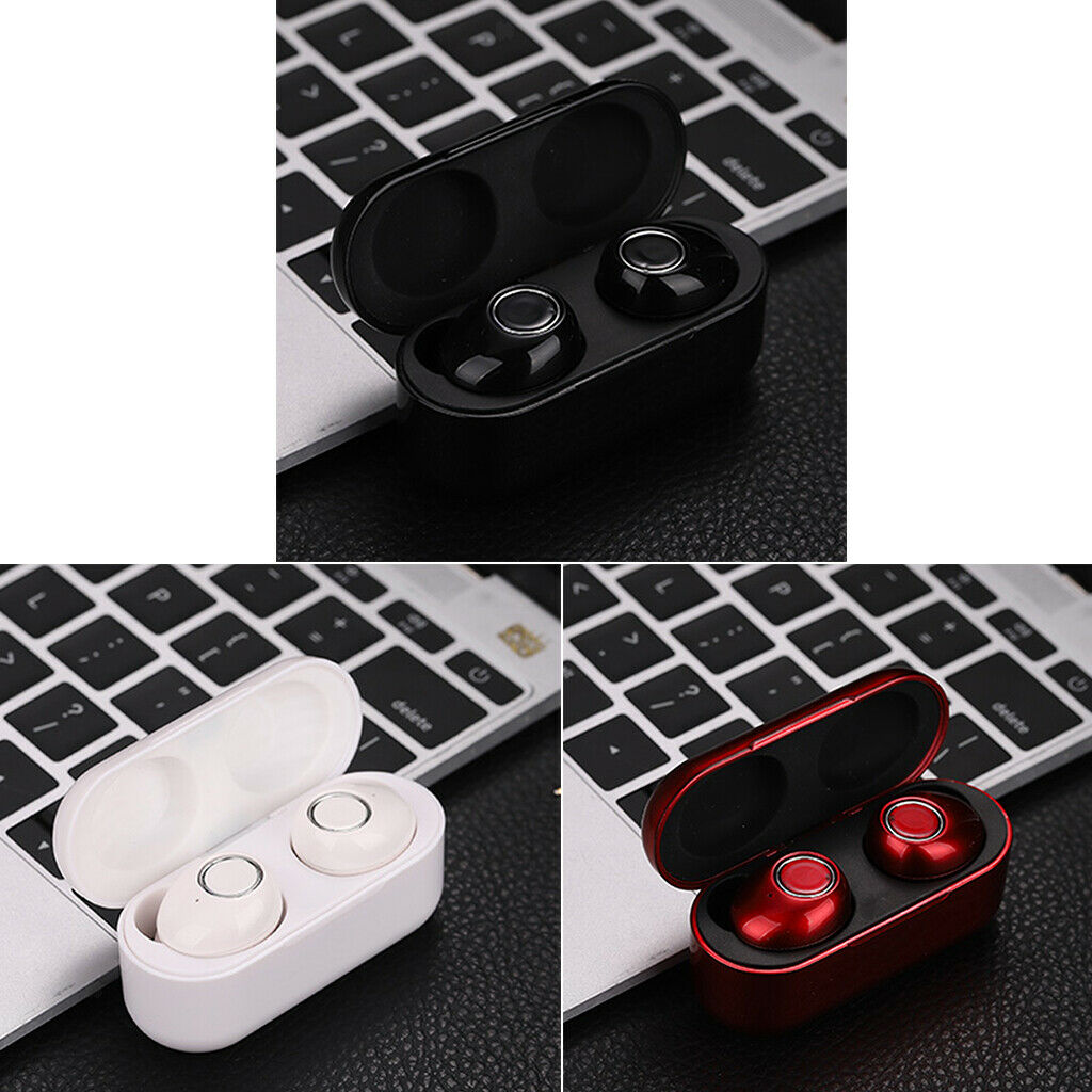 Wireless Sport Earbuds In-Ear Headsets Bluetooth 5.0 Hifi Stereo Black