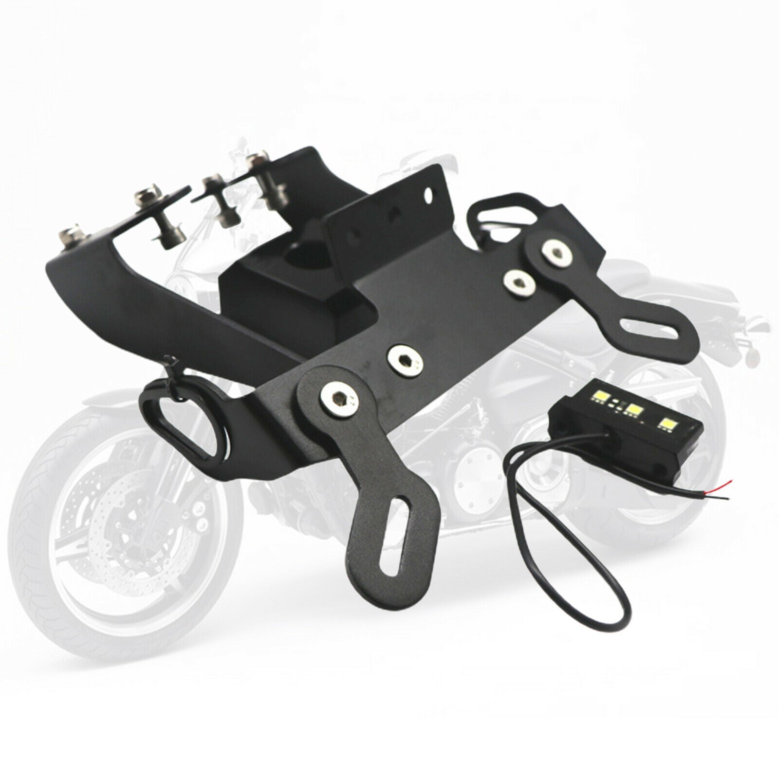 1pc Rear License Plate Holder Bracket for Yamaha FZ-09 2017-2018 Replace Acc