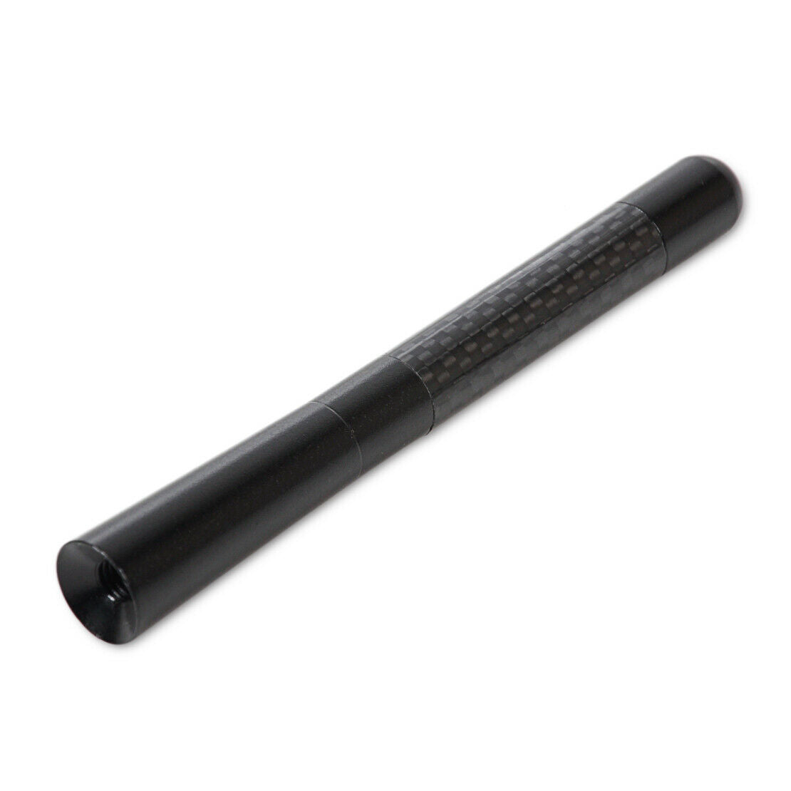 4.7" Universal Aluminum Carbon Fiber Car AM/FM Radio Aerial Antenna + Screw An