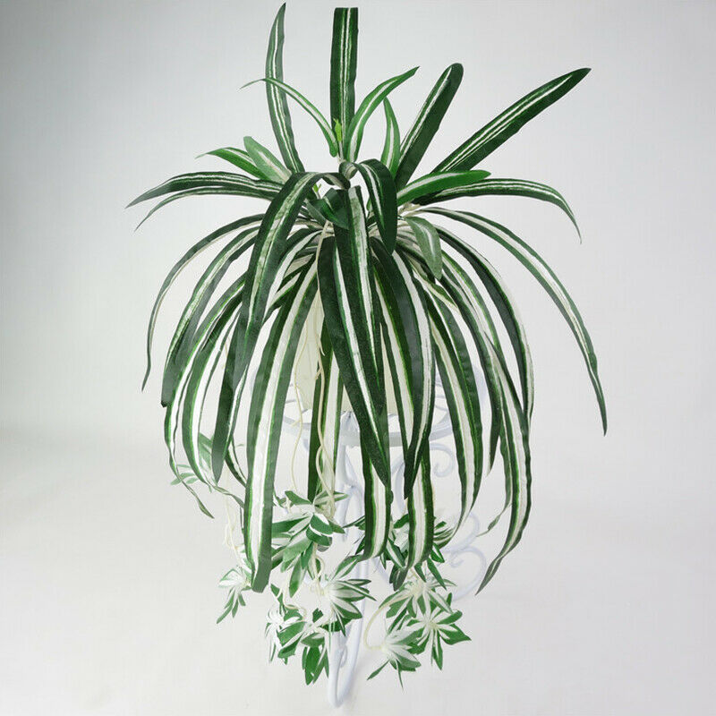 Artificial Silk Plant Hanging Office Home Garden Chlorophytum Comosum Greenery