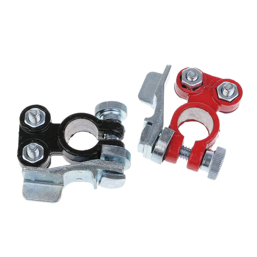 High Performance Adjustable Battery Cable Terminals Clip 1Pair