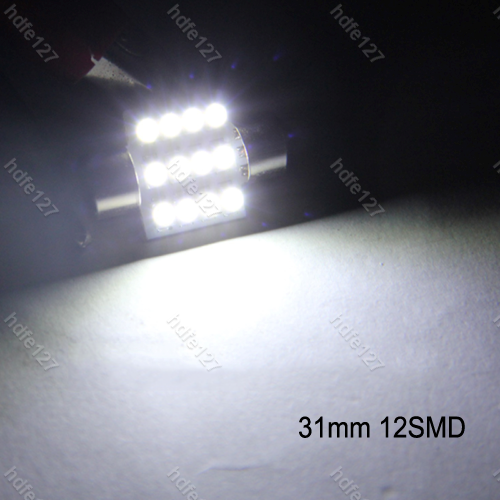 14pcs Car Interior LED Light Bulbs Kit For Dome License Plate Lamp Accessories