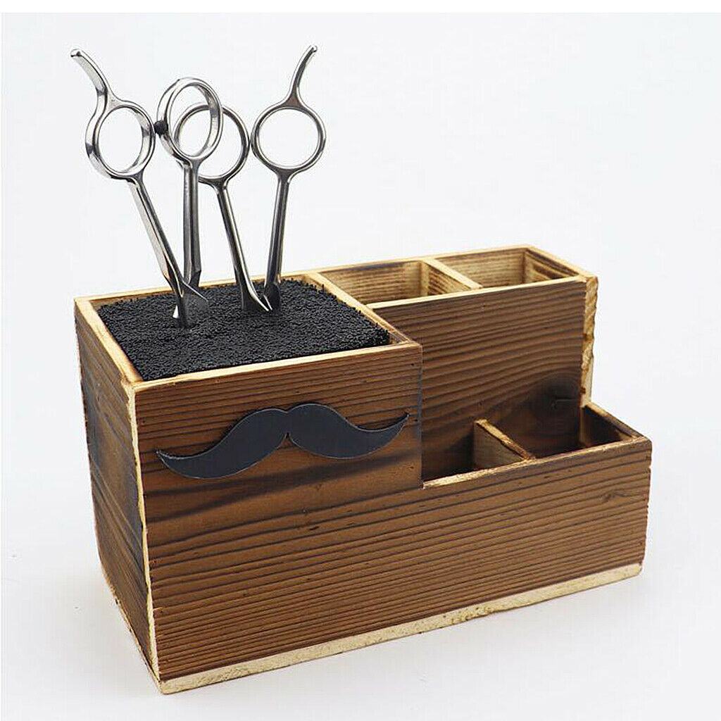 Salon Shears Rack for Hair Stylist Hair Cutting Box Brushes Salon Tool Case