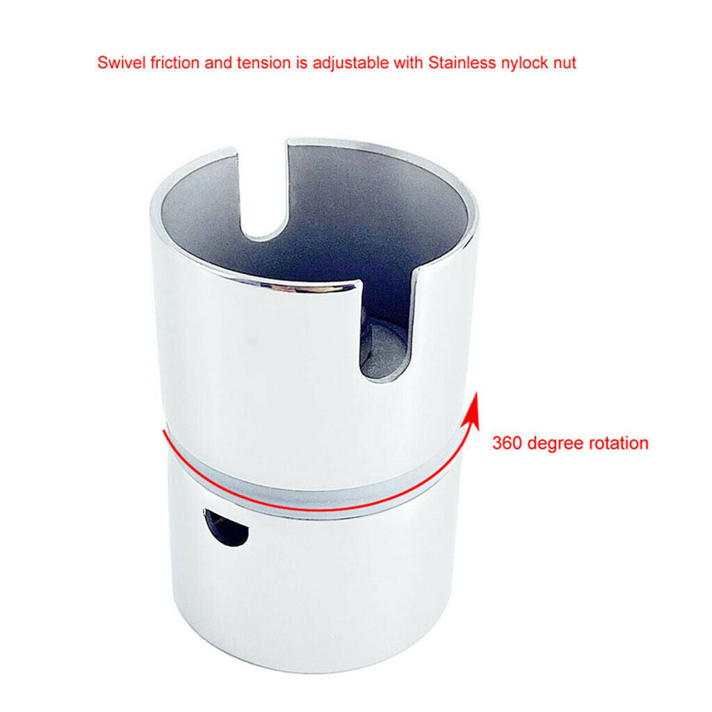 Boat Fishing Marine Rod Holder Adapter 316 STAINLESS STEEL Adjustable 55mm