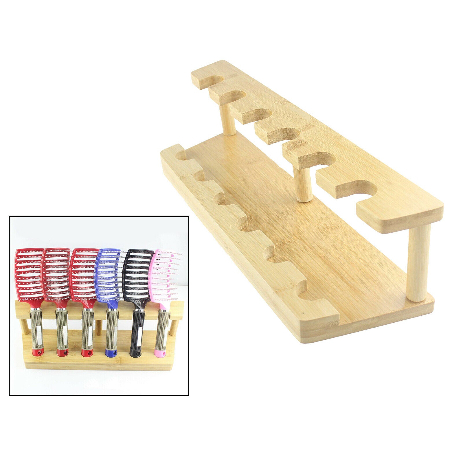 Styling Tool Hairbrush Storage Holder Hairdressing Accessories Comb Stand