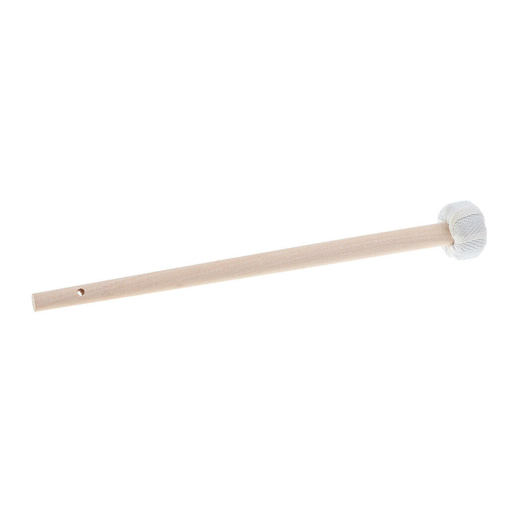 1pc Small Wooden Cymbal Gong Mallet Hammer