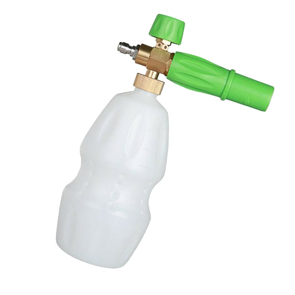1/4'' Adjustable Snow Foam Sprayer Car Wash Gun Soap Pressure Washer Bottles
