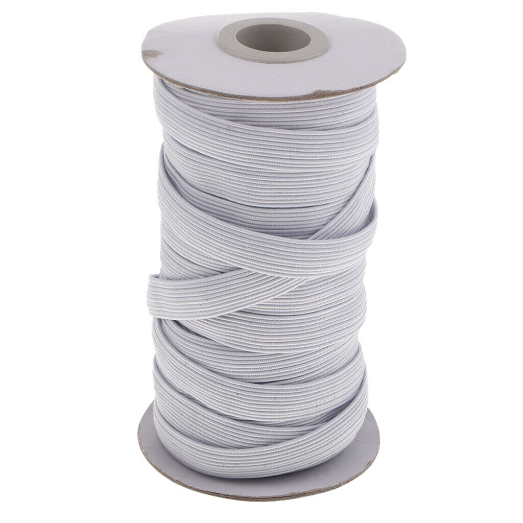 Elastic Band 6 Mm Wide, Elastic White Trousers Rubber Elastic Cord Elastic