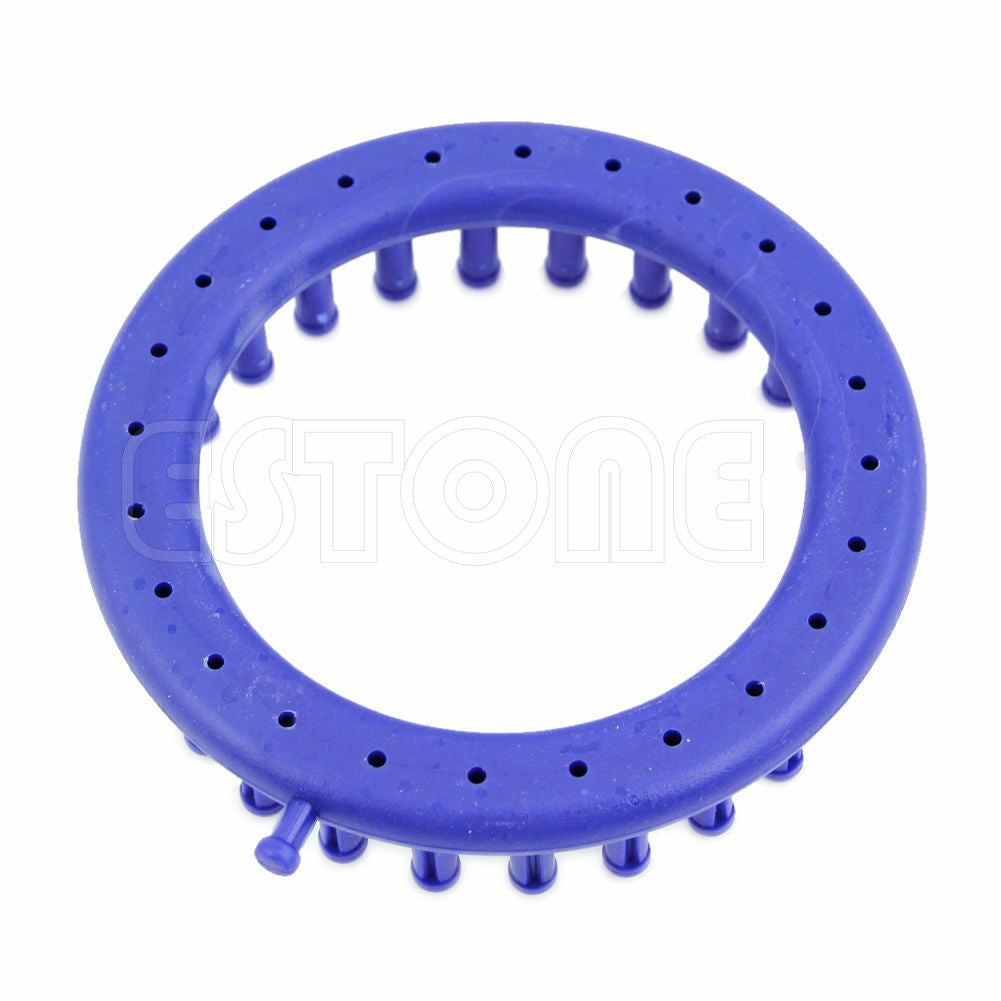 Hot Blue Round Circle Hat Classical 14CM Knitter Knifty Knitting Knit Loom Kit S