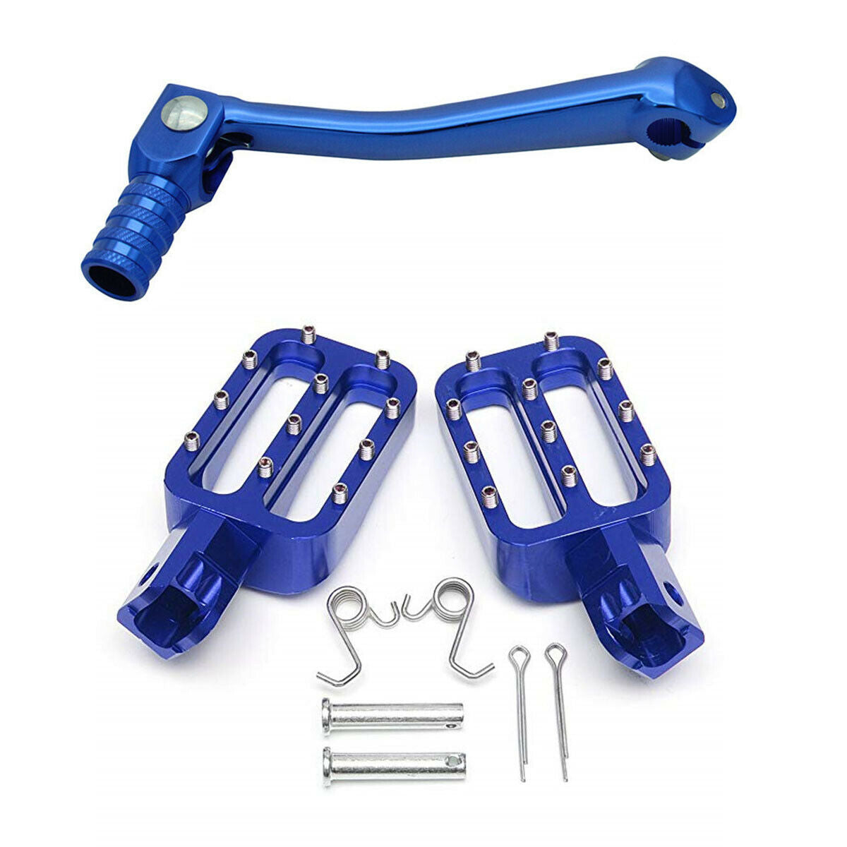 Wide Foot Pegs Pedals Rest & Folding Gear Shifter Lever For CRF50 XR50 PW50 PW80