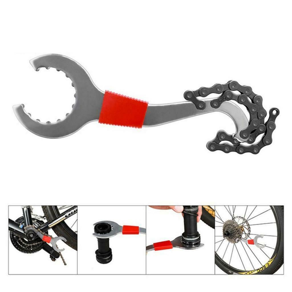 6x Bike Wheel Chain Repair Tools: Chain Breaker, Chain Removel Whip, Bottom
