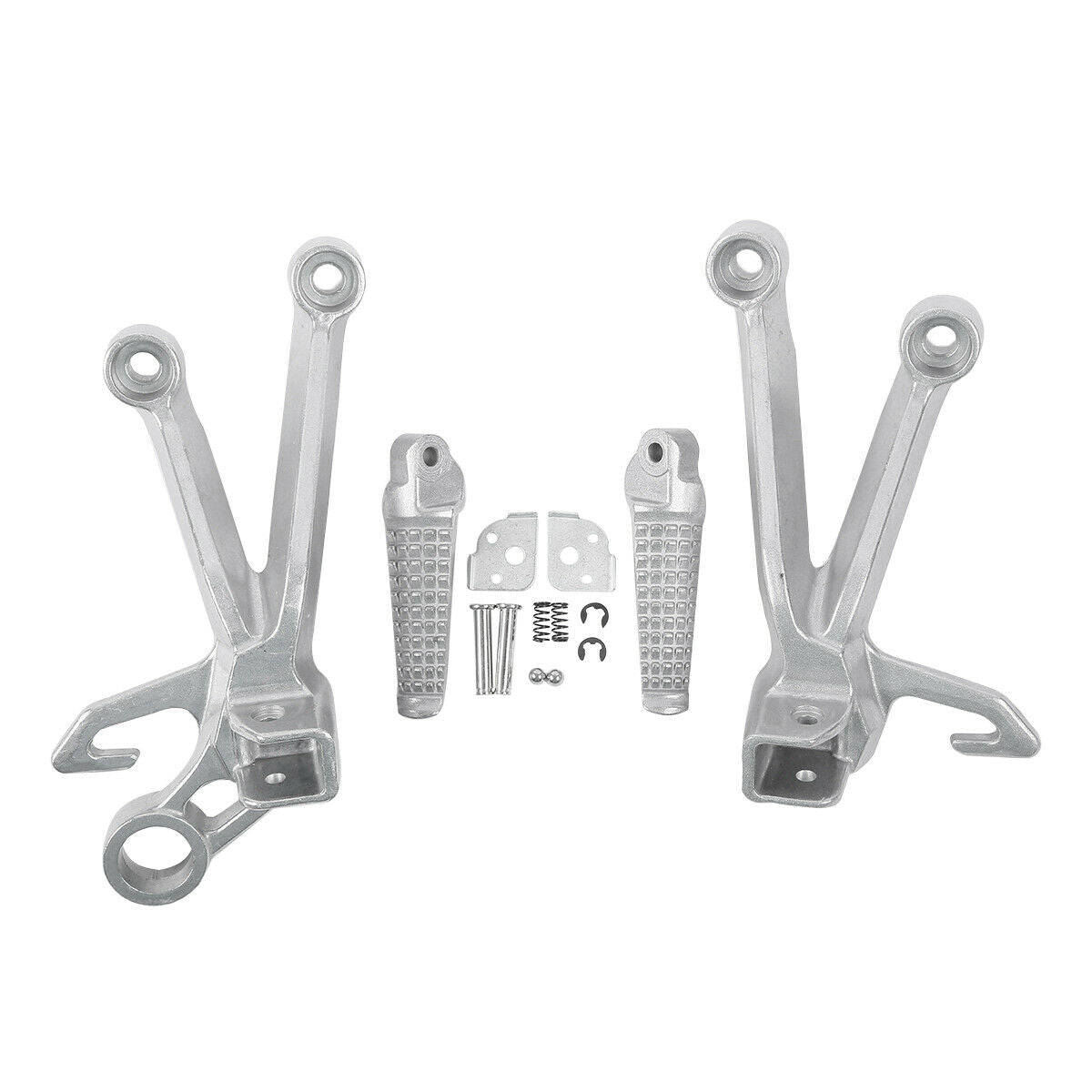 Aluminum Rear Footrest Foot Pegs Bracket Fit For Suzuki GSXR1000 2003-2004