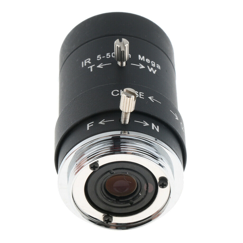 Amera Lens 5-50mm 3Megapixel Manual IRIS Varifocal Zoom  Lenses CMOS / CCD IR CS