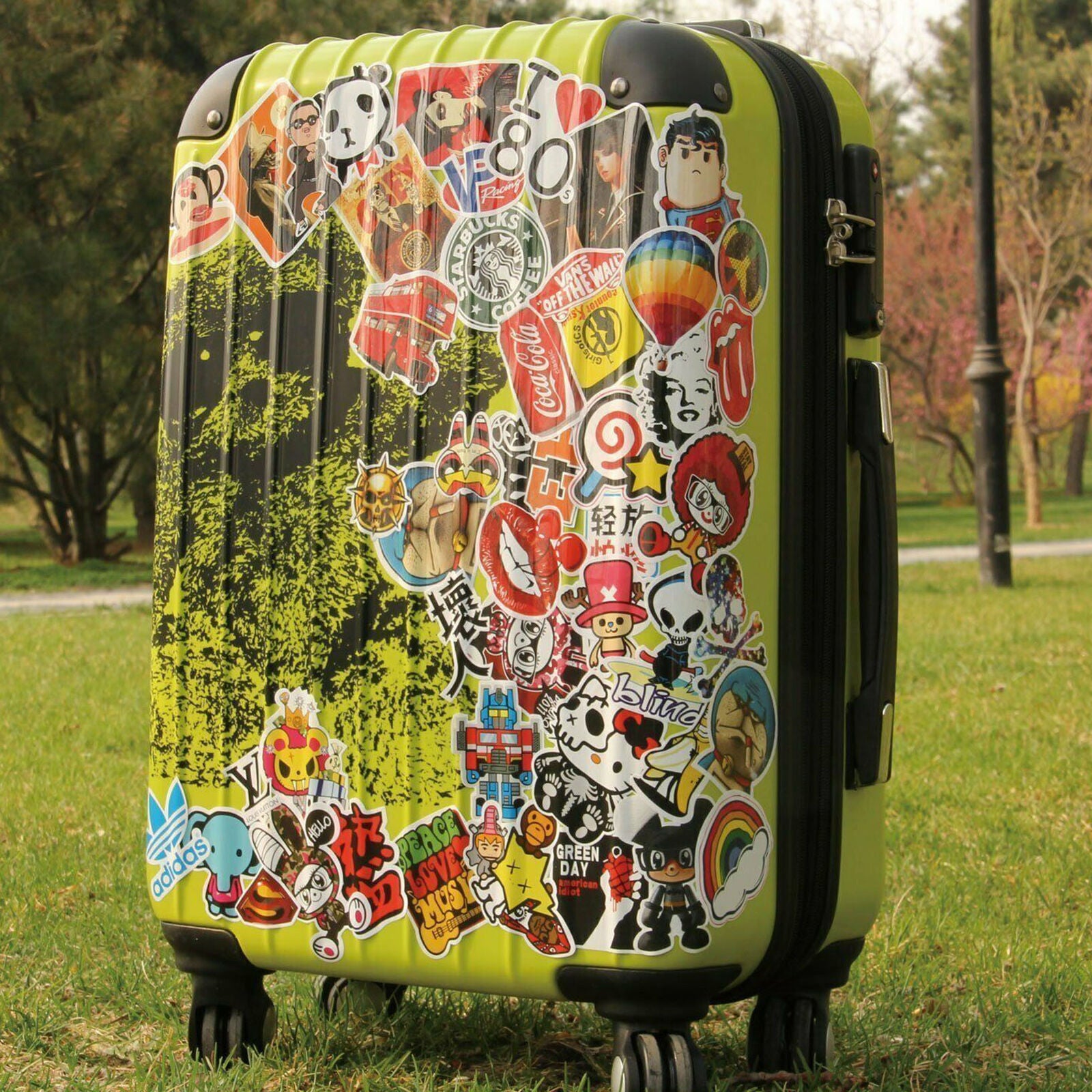 110Pcs Cute Pink Stickers Bomb Waterproof Skateboard Luggage Laptop Vinyl Decals