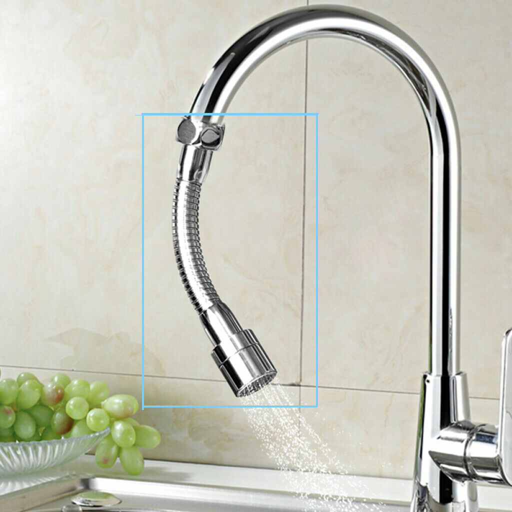 Faucet Sprayer Universal Long Neck Faucet Extension Filter Head Adapter