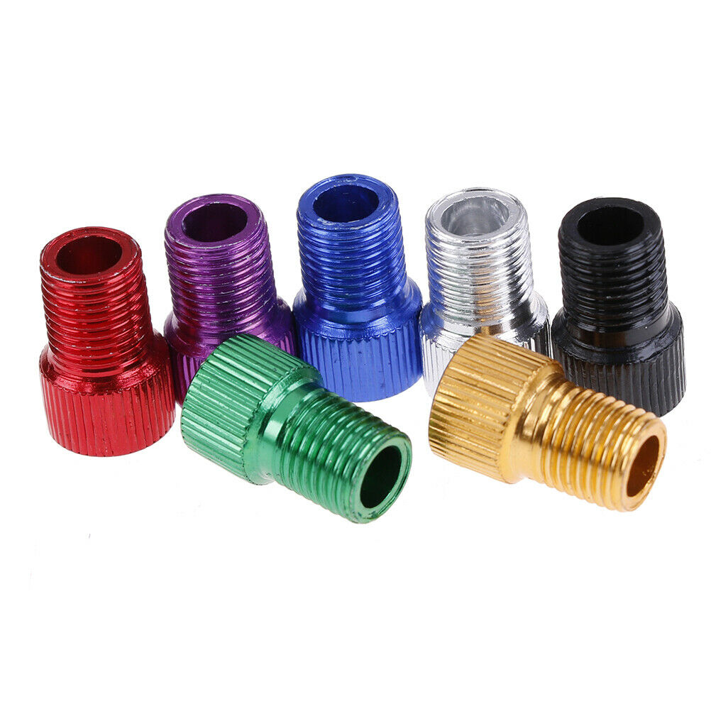 5x presta to schrader valve adapter converter road bike cycle bicycle pump  S FG