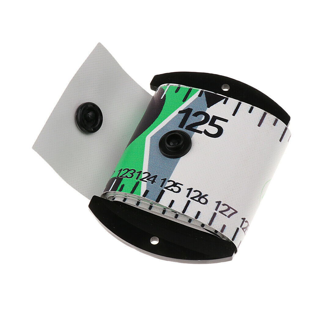 1.38m Fishing Ruler Acrylic Fiber Waterproof Long Soft Carp   Rulers Green
