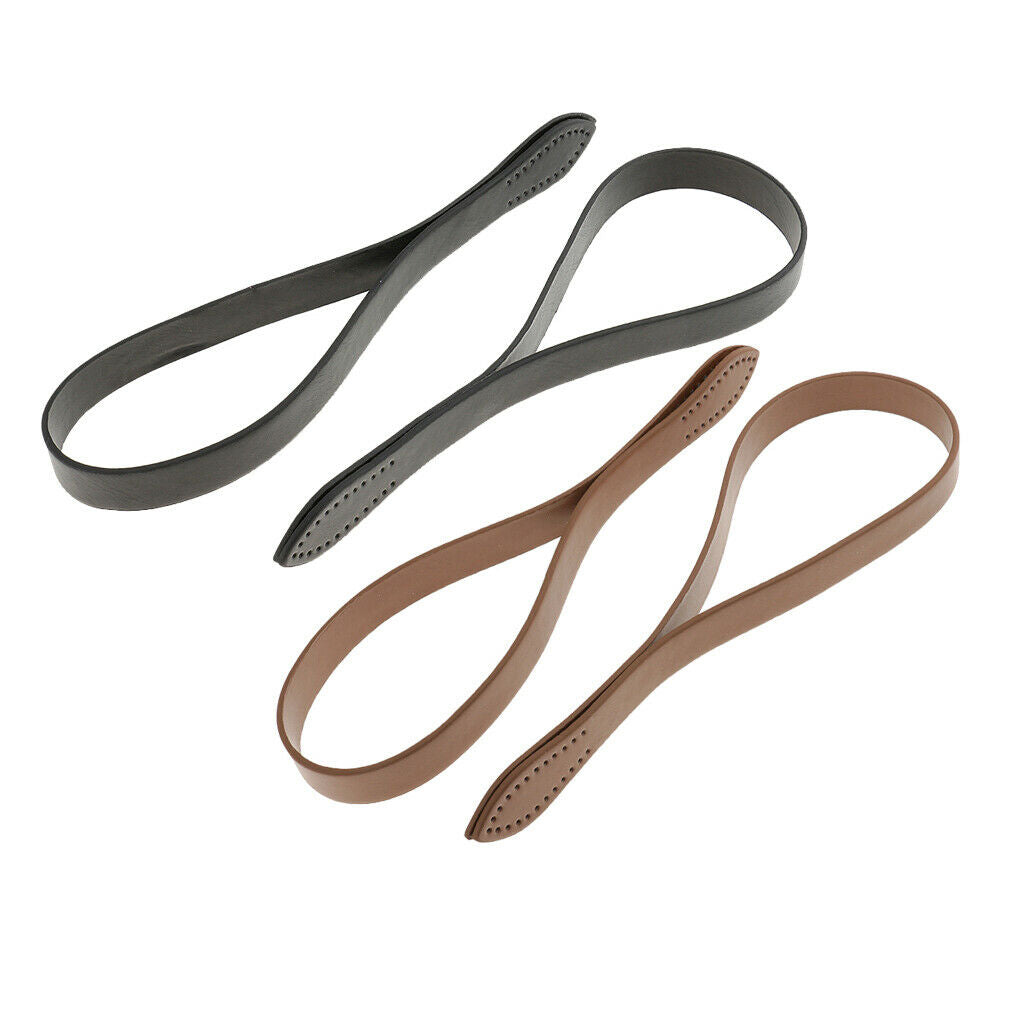 2 Pairs 60cm Shoulder Bag Handbag Strap Handle for DIY Purse Making Crafts