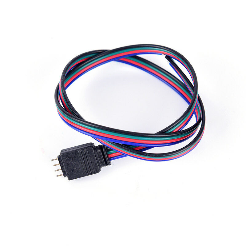 1pc 50cm 4pin red male flat connecting wire for rgb 3528 5050 led strip li.l8