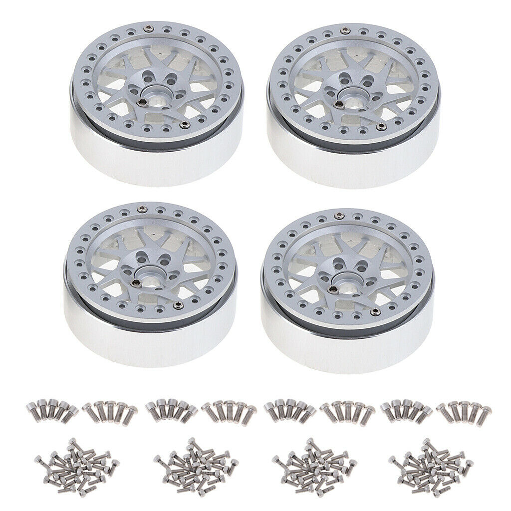 1/10 Scale 2.2 '' Beadlock Rim Rim Parts 4X for Redcat HSP RC4WD RC Car # 1