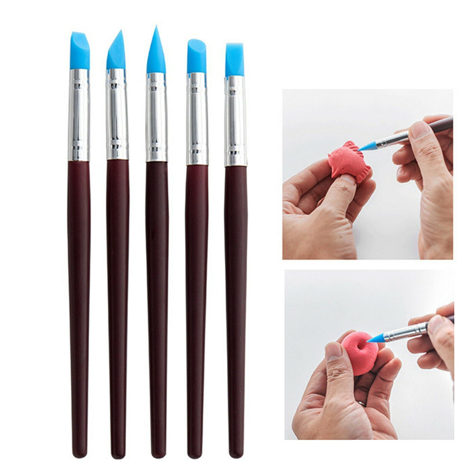25Pcs Sculpting Tools with Pouch for Polymer Clay Pottery Ceramic Art Crafts
