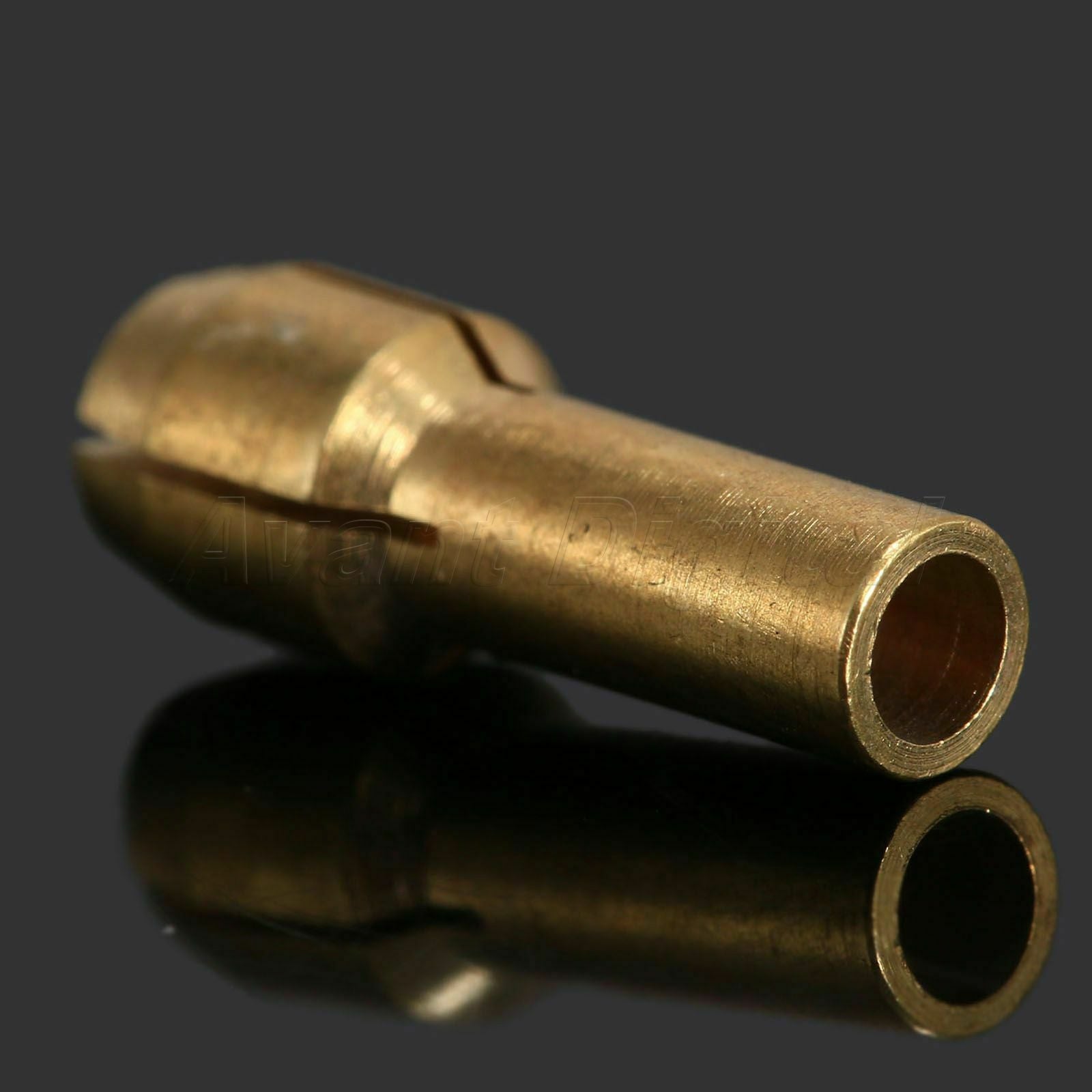 Long Tail Keyless Drill Chuck &0.5mm-3.2mm Brass Collets Bits Tool 4.3mm Shank