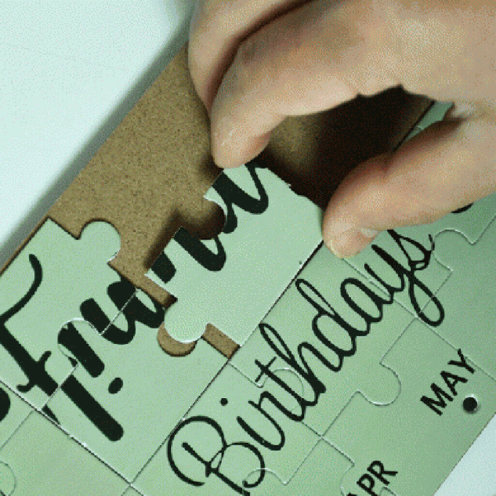 Special Date Reminder Wooden Plaque FAMILY FRIEND Calendar Sign