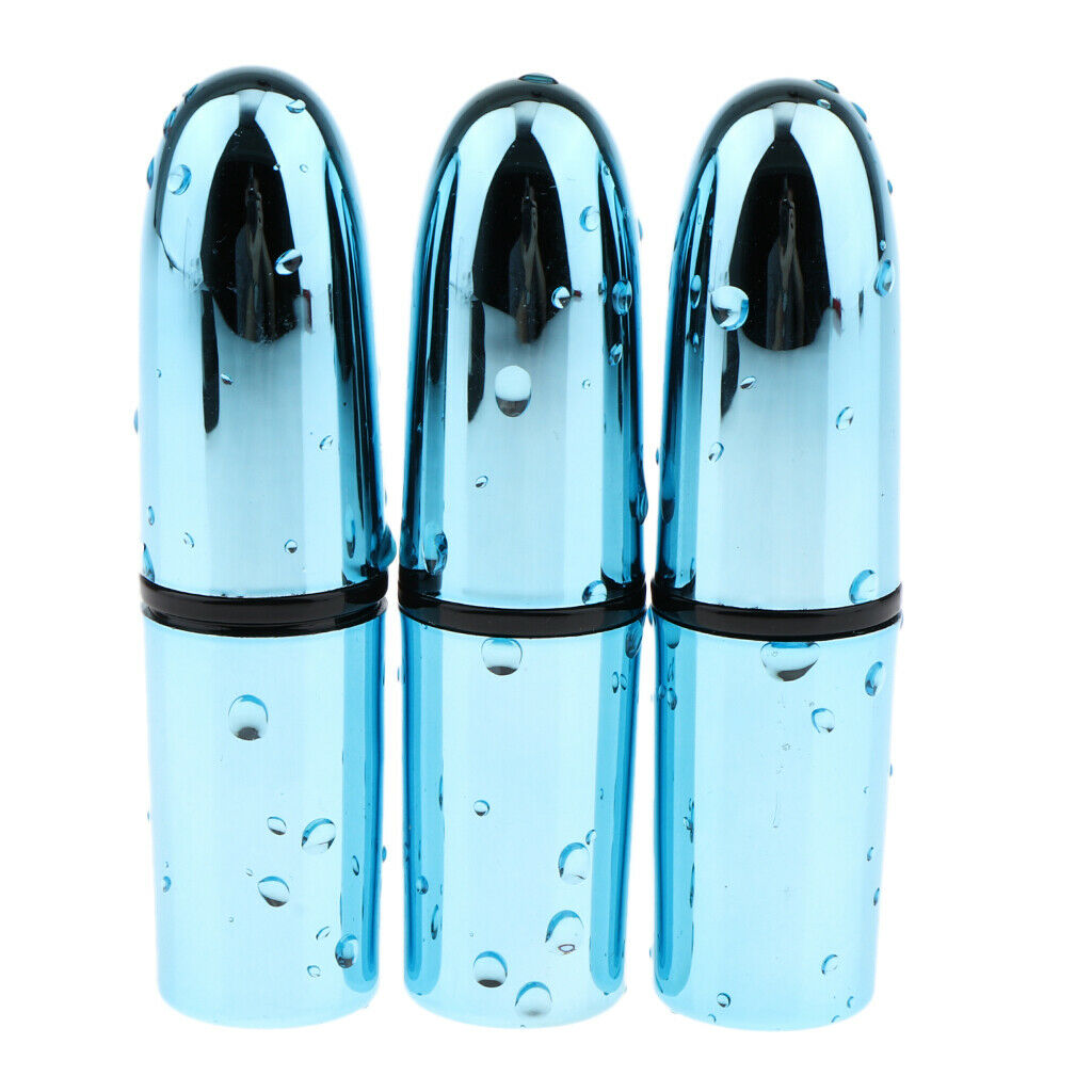 3 Pieces DIY Crafting Kit Lipstick Tubes Empty Plastic High-end Lipstick