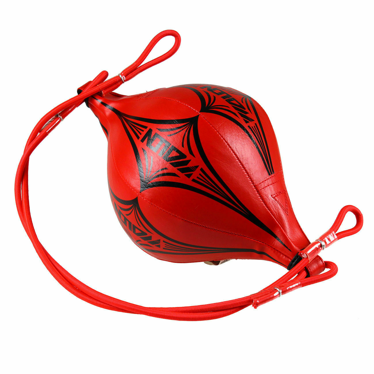 Double End Boxing Speed Ball Punching Bag Speed Training Ball Rope Red