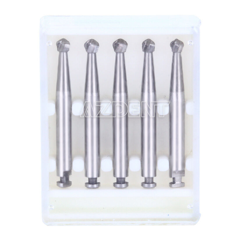 10 Sets Dental Clinic Low Speed Round Drill Tungsten NSK Slow Handpiece Burs RA8