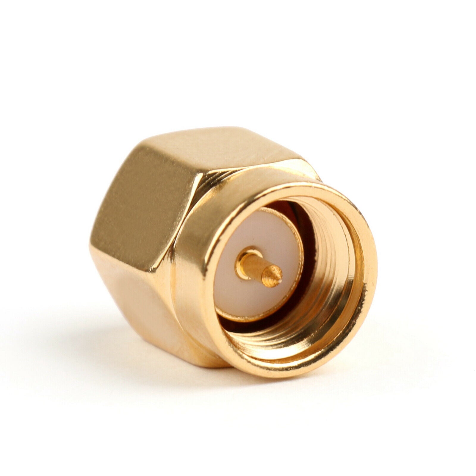 10Pcs SMA Male to IPX U.fl Male Plug Straight RF Adapter Connector  BS5