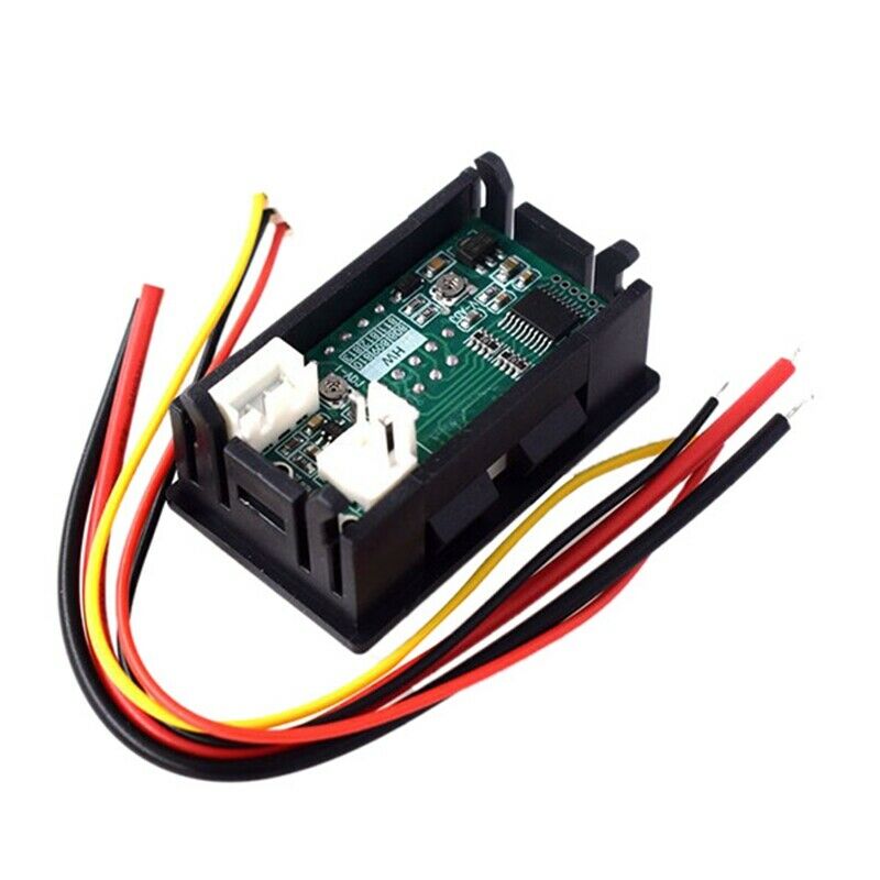 DC 0-100V 10A Digital Voltmeter Ammeter Dual Display Voltage Detector Current O2