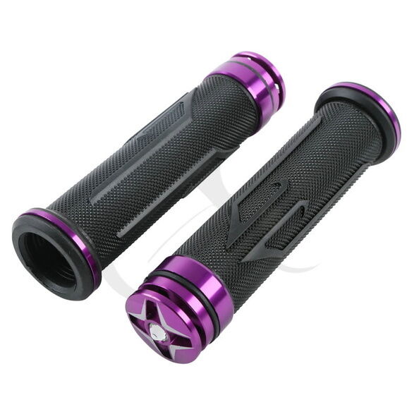 Motorcycle 7/8" Hand Grips For Yamaha YZF R1 1998-2013 2012 2011 Kawasaki KLX250
