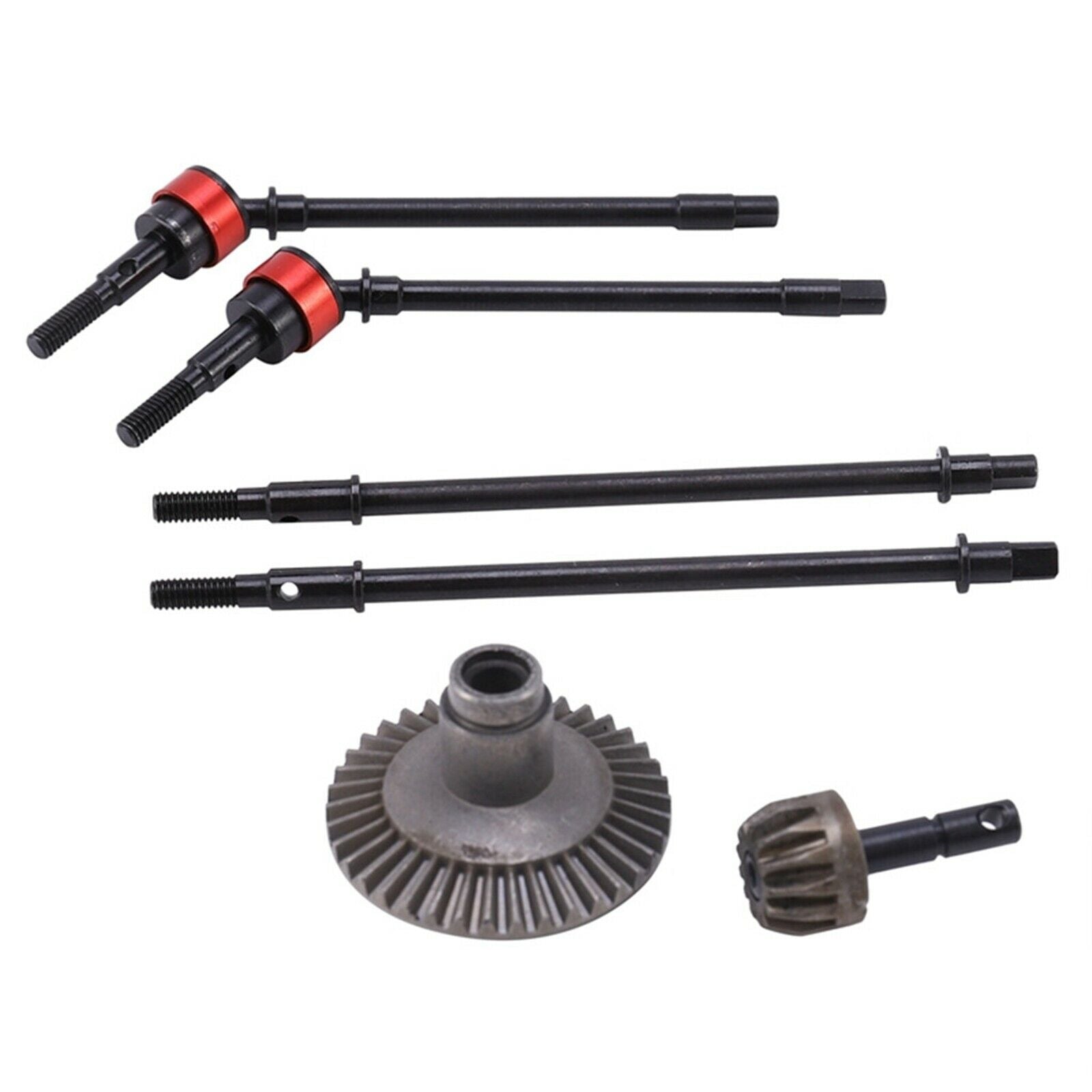 RC Car Drive Shaft, CNC Precision Metal Drive Shaft Dogbone for Axial SCX10 RC