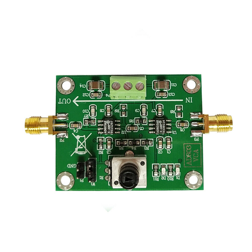 AD603 Variable Gain Amplifier Module Voltage Amplifier VCA Competition 80dB