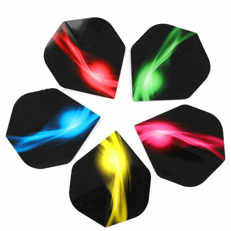 15Pcs Darts Flight Professional Dart Flight Aurora Color Tail Dart Access.l8
