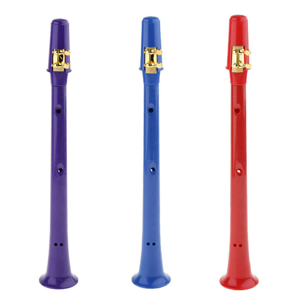1 Piece Pocket Simple Mini Saxophone Clarinet Black Tube Instrument Purple