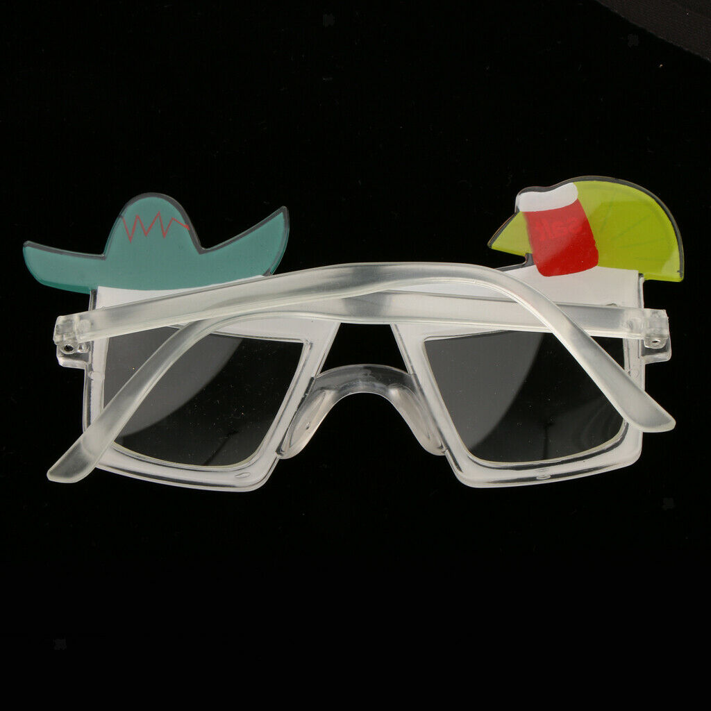Party Glasses Cocktail Design Hat Halloween Costume Makeup Night
