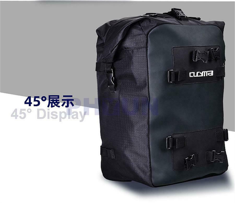 Universal 20L Multi-function Waterproof Motorcycle Rear Tail Seat Bag Side Bag