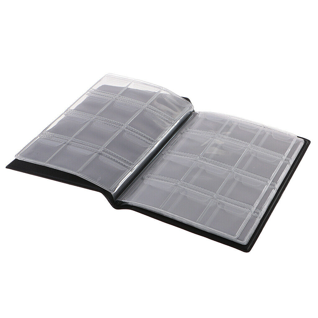 2Pcs 120 Holders for Penny Money Pocket Storage Coins Album Book Collectible