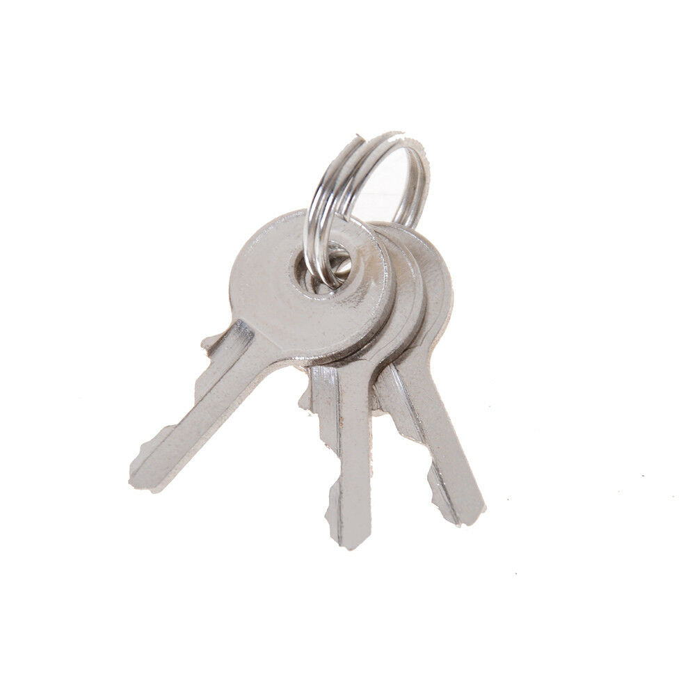 Brass Padlock Long Shackle Travel Luggage/Suitcase/Gate Lock Security 3 K_gu Pb