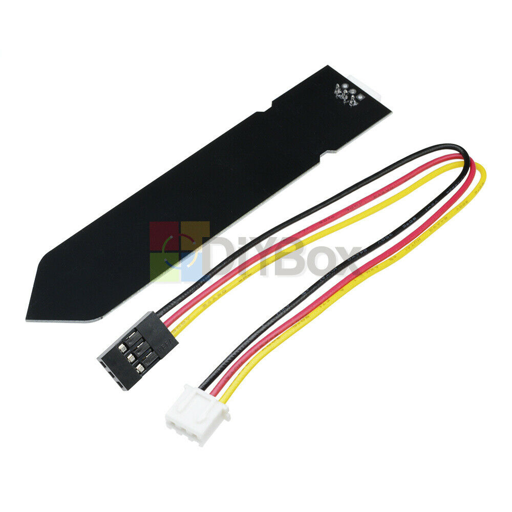 2PC Analog Capacitive Soil Moisture Sensor V1.2 Corrosion Resistant Sensor Cable
