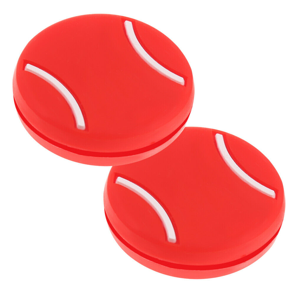 8pcs 25mm Shock Vibration Dampener Absorber Damper for Tennis Squash Racquet