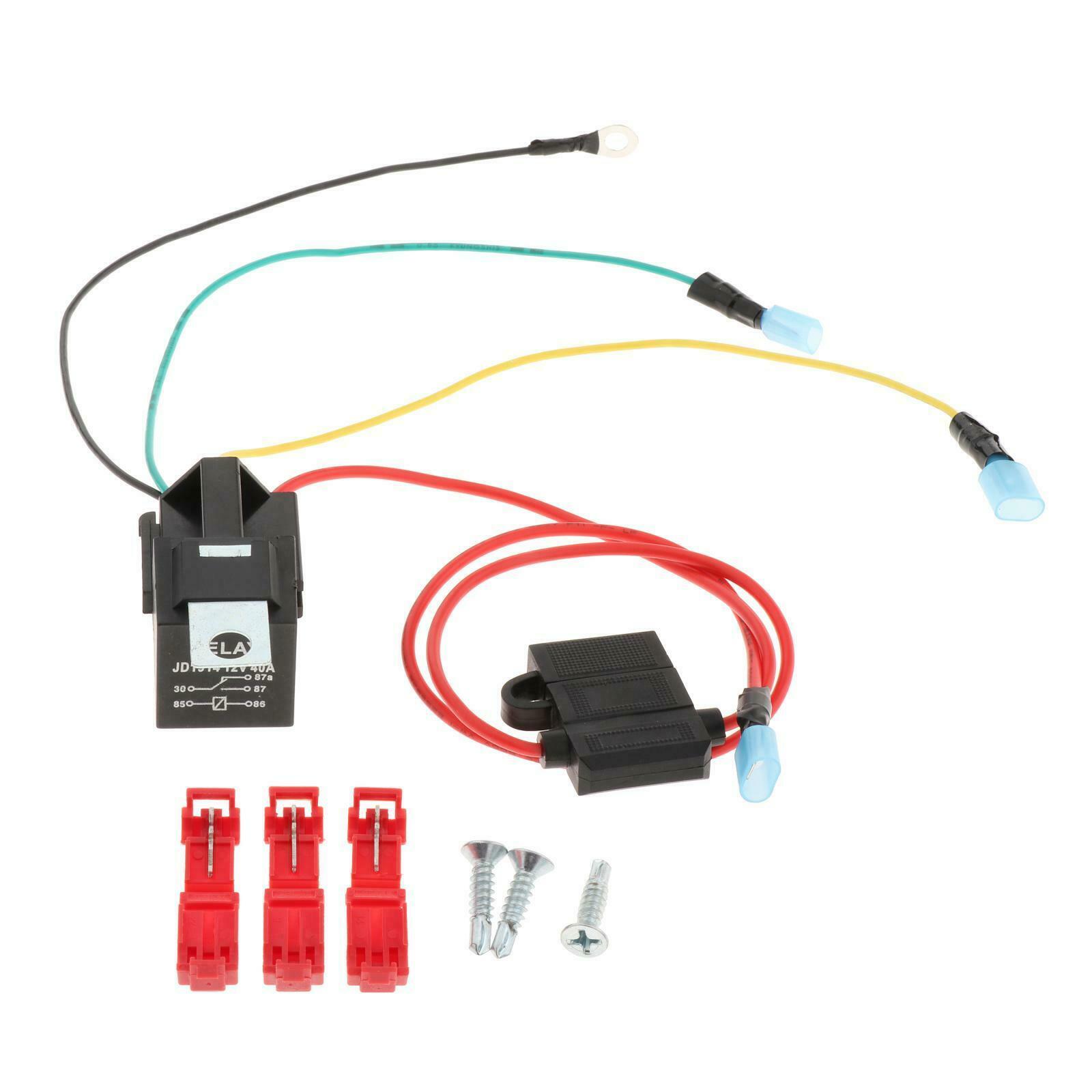 High Low Beam Cable Wire Harness, Headlamp, 4 Lights Conversion Kit, Fit for